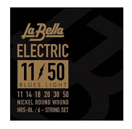 LA BELLA  HRS-BL струны для элетрогитары 11-50