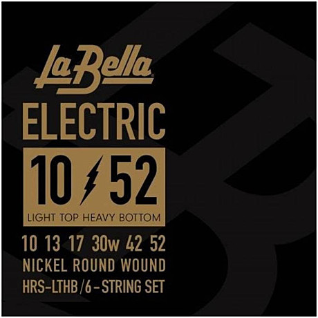 LA BELLA HRS-LTHB струны для электрогитары 10-52