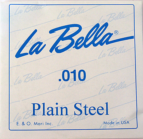 LA BELLA HRS-P010 первая струна для электрогитары