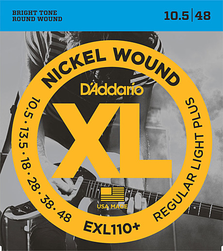 D`ADDARIO EXL110+  струны для  электрогитары 10,5-48
