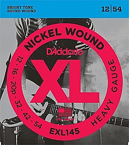 D`ADDARIO EXL145 струны для электрогитары 12-54