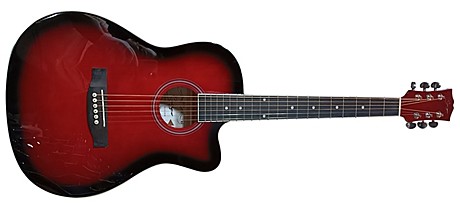 SMIGER GA-H10-38-RD акустическая гитара красная