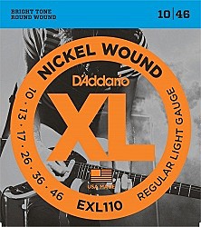 D`ADDARIO EXL110 струны для электрогитары 10-46