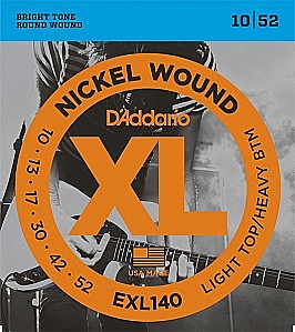 D`ADDARIO EXL140 струны для электрогитары 10-52