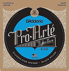 D`ADDARIO EJ50 PRO ARTE  Hard струны для классической гитары