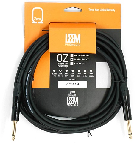 LEEM GCI-5 инструментальный кабель 5м