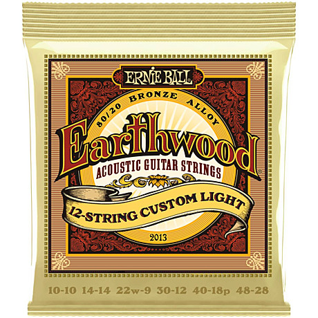 ERNIE BALL 2013  струны для 12-струнной  гитары 10 - 48