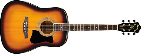 IBANEZ V50NJP Sunburst акустическая гитара (ремень, чехол, тюнер, медиаторы)