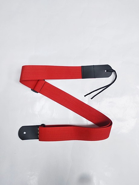 MEZZO MZ-RG-1red Ремень для гитары, нейлон, красный