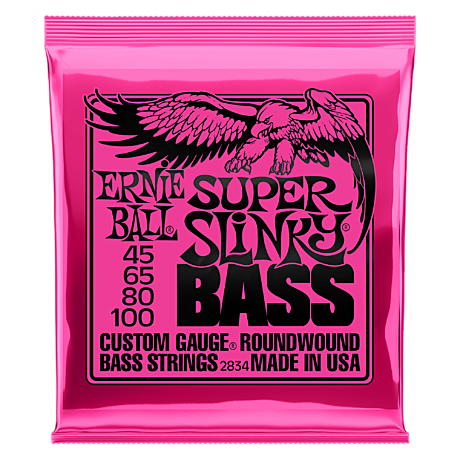 ERNIE BALL 2834  cтруны для бас-гитары 45-100
