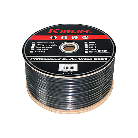 KIRLIN IBC-24 100M BK инструментальный кабель