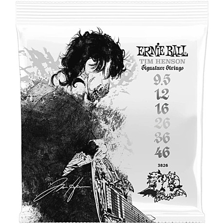ERNIE BALL 3826 струны для электрогитары 9.5-46 Tim Henson