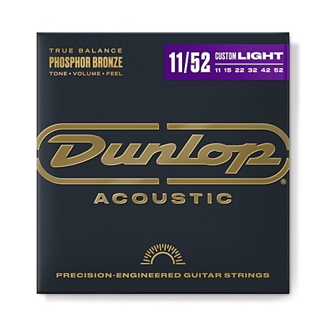 DUNLOP DAP1152 струнs для акустической гитары 11-52