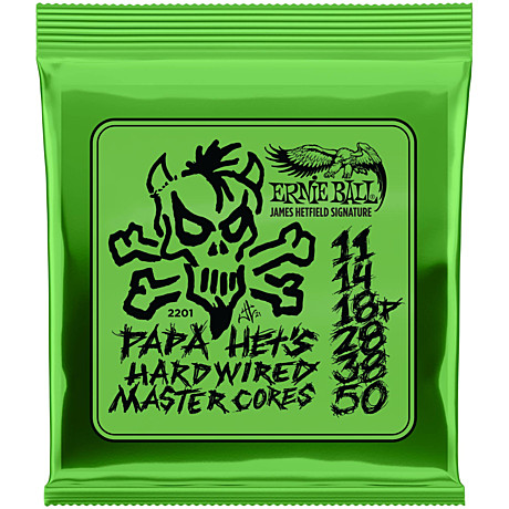 ERNIE BALL 2201 Papa Hets Hardwired Master Cores 11-50 - Струны для электрогитары