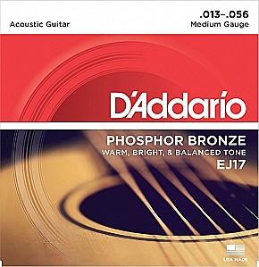 D'ADDARIO EJ17 струны для акустической гитары 13-56