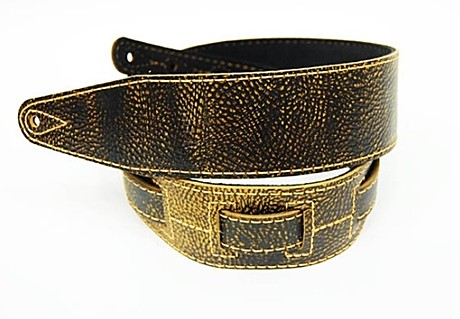 FIDEL FL60008L21L ремень для гитары, кожаный, гремучник