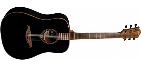 LAG T118D-BLK акустическая гитара