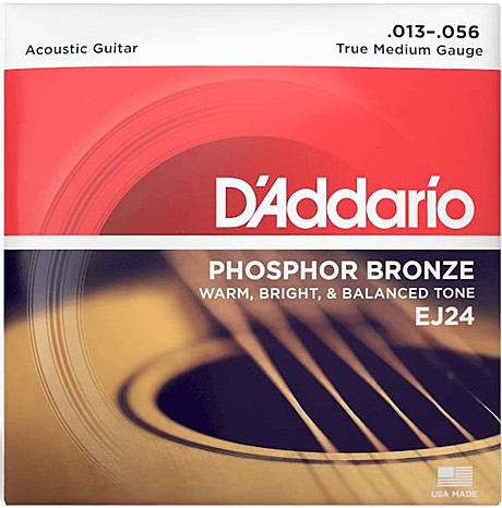 D'ADDARIO EJ24 струны для акустической гитары 13 - 56 