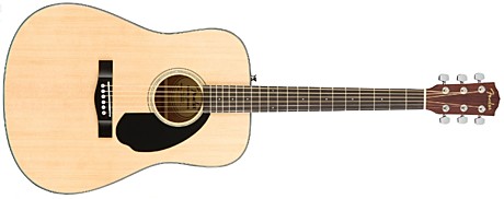 FENDER CD-60 Natural акустическая гитара