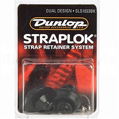 DUNLOP SLS1033BK STRAPLOK DUAL крепление гитарного ремня стрэплок