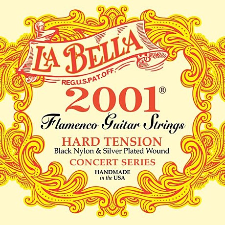 LA BELLA 2001FH струны для классической гитары, сильное натяжение