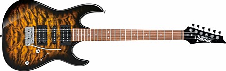 IBANEZ GRX70QA-SB электрогитара