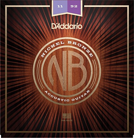 D`ADDARIO NB1152  струны для акустической гитары   11-52