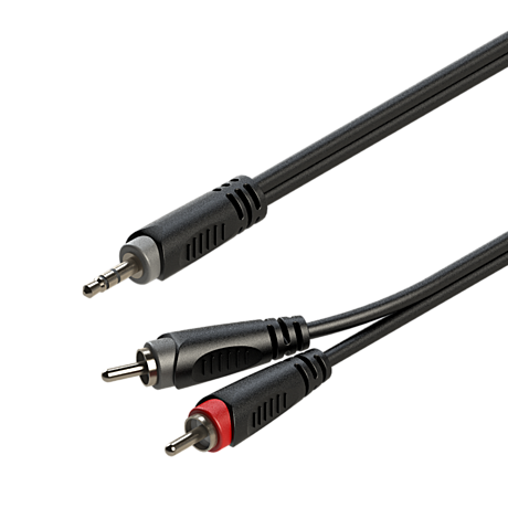 ROXTONE RAYC150/5 Аудиокабель, 3,5mm stereo Jack - 2 x RCA 5m