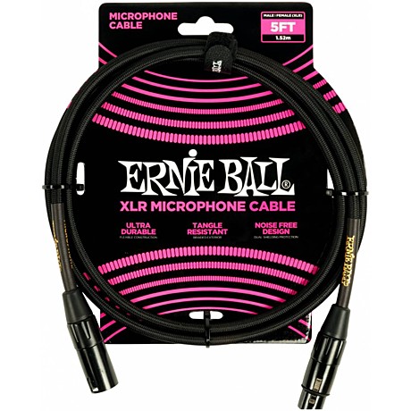 ERNIE BALL 6390 кабель микрофонный XLR - XLR, 1,52 м