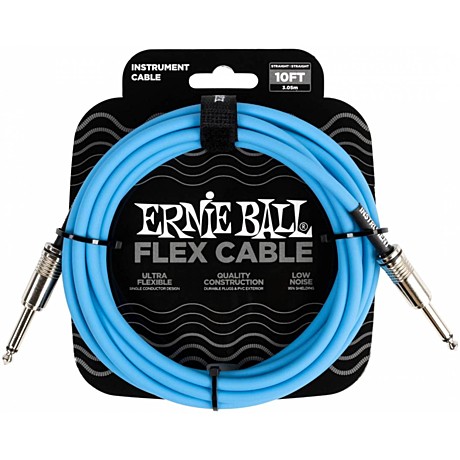 ERNIE BALL 6412 кабель инструментальный Flex, 3 метра
