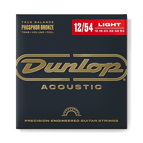 DUNLOP DAP1254 струны для акустической гитары 12-54,
