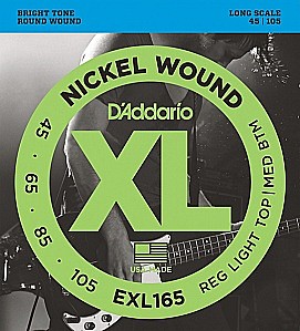 D`ADDARIO EXL165  струны для бас-гитары, 45 -105