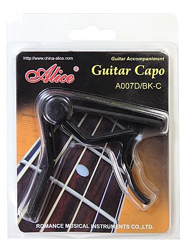 ALICE  A007D/BK-C каподастр для классической гитары 
