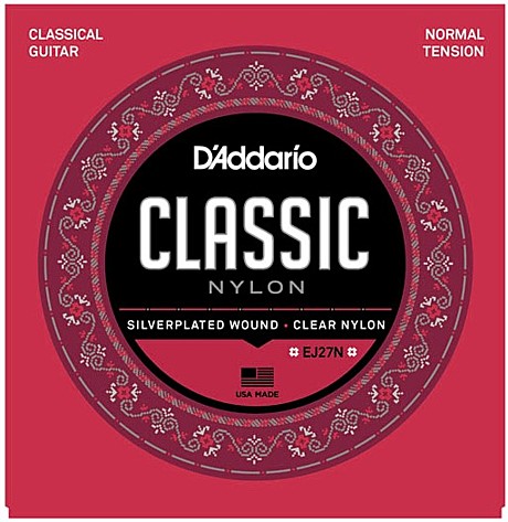 D`ADDARIO EJ27N струны для классической гитары