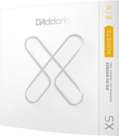 D`ADDARIO 1256 XS струн для акустической гитары 12-56