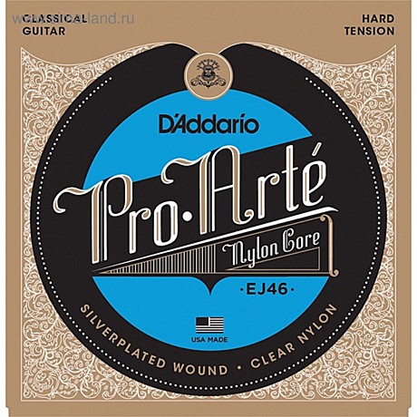 D`ADDARIO EJ46 Pro Arte cтруны для клас. гитары Hard 