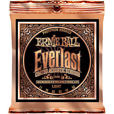 ERNIE BALL 2548 Everlast струны для акустической гитары 11 - 52