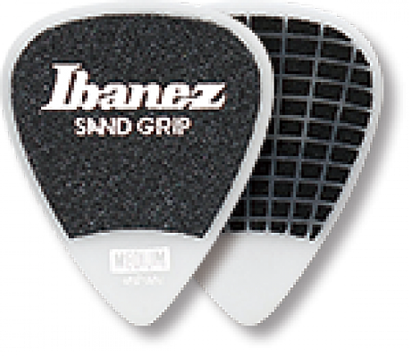  Медиатор Ibanez PA14MSG-WH 1мм. Абразивное напыление
