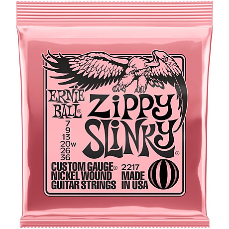 ERNIE BALL 2217 Zippy струны для электрогитары 7 - 36