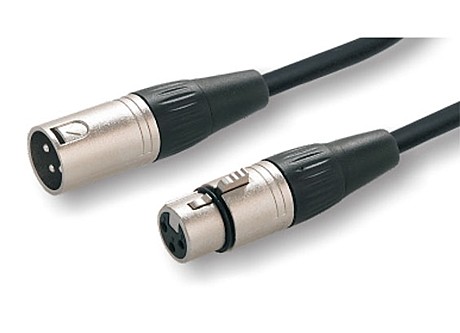 ROXTONE SMXX200/1 микрофонный кабель  XLR папа - XLR мама 1м. 