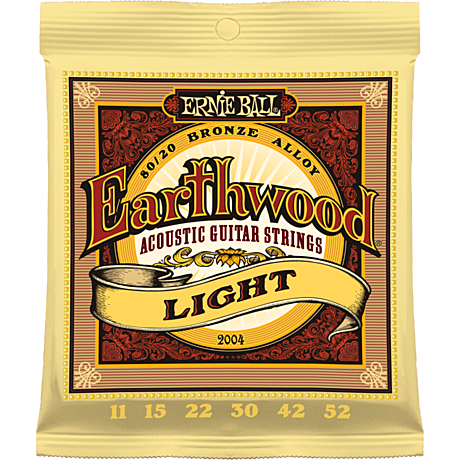 ERNIE BALL 2004 струны для акустической гитары 11 - 52