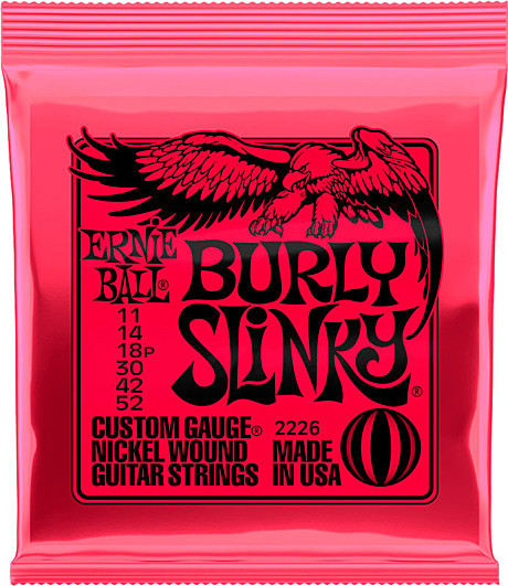 ERNIE BALL 2226  струны для электрогитары 11 - 52