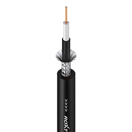 ROXTONE GCX150 Black инструментальный кабель повышенной прочности.