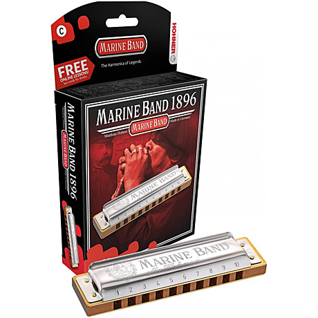 HOHNER Marine Band 1896/20 C (M189693X) - губн. гармоника - Richter Classic