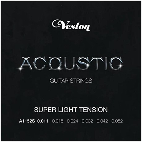 VESTON A1152 S струны посеребрённые для акустической гитары