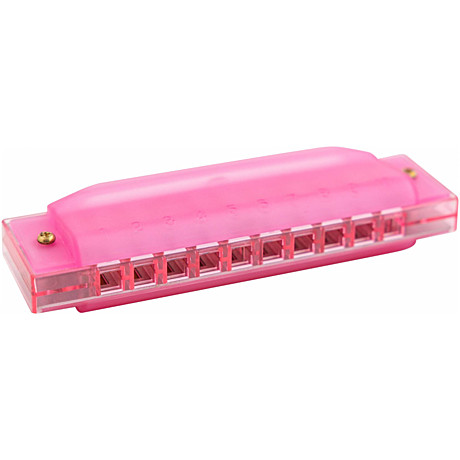 BEE DF10A-3 PINK диатоническая губная гармошка C