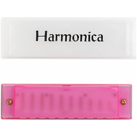 BEE DF10A-3 PINK диатоническая губная гармошка