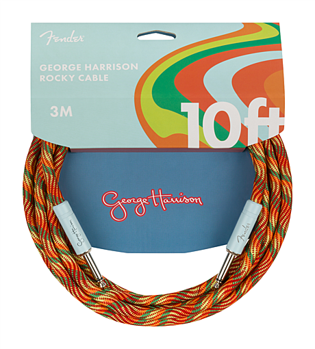 FENDER 10' George Harrison rocky cable 3m кабель гитарный