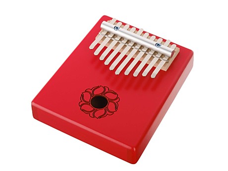 Мозеръ KMKr-2-R Escudo Калимба, резонаторная, 10 язычков, трапеция, красная