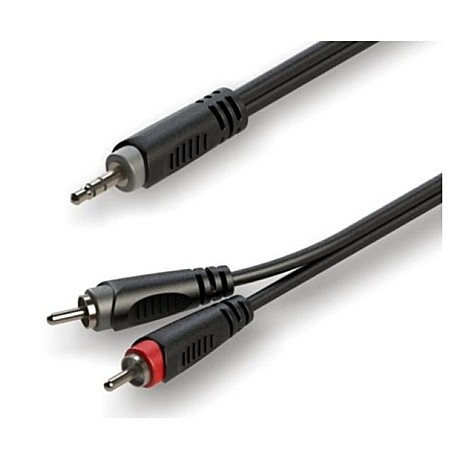 ROXTONE RAYC150/1,5 Аудиокабель, 3,5mm stereo Jack - 2 x RCA 1,5m